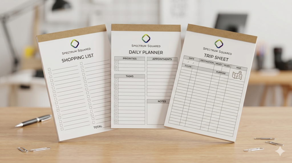 Notepads - With your artwork